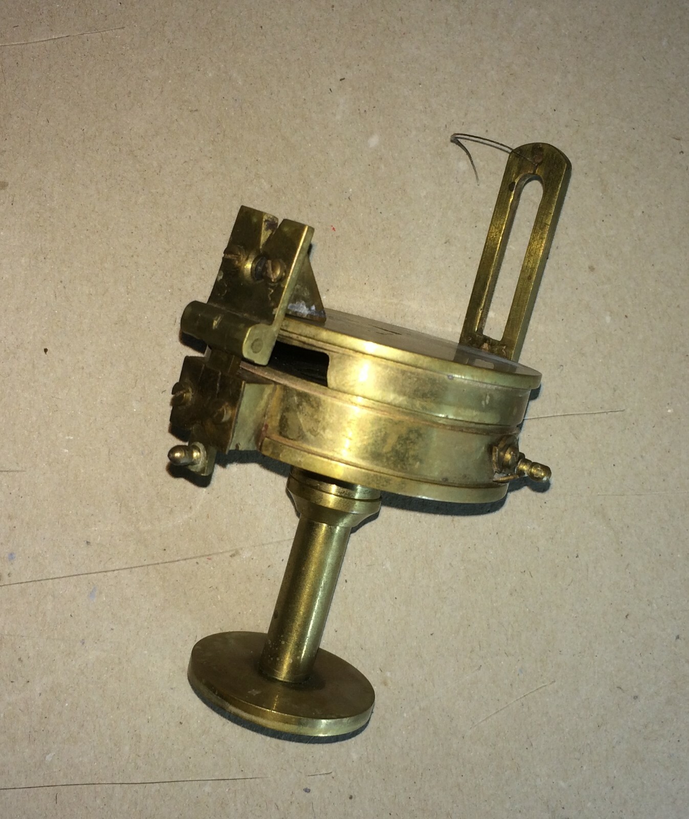 Bussola Da Collezione In Ottone Per Navigazione