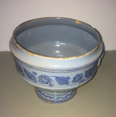 Zuppiera In Ceramica Popolare Abruzzese, XIX Secolo