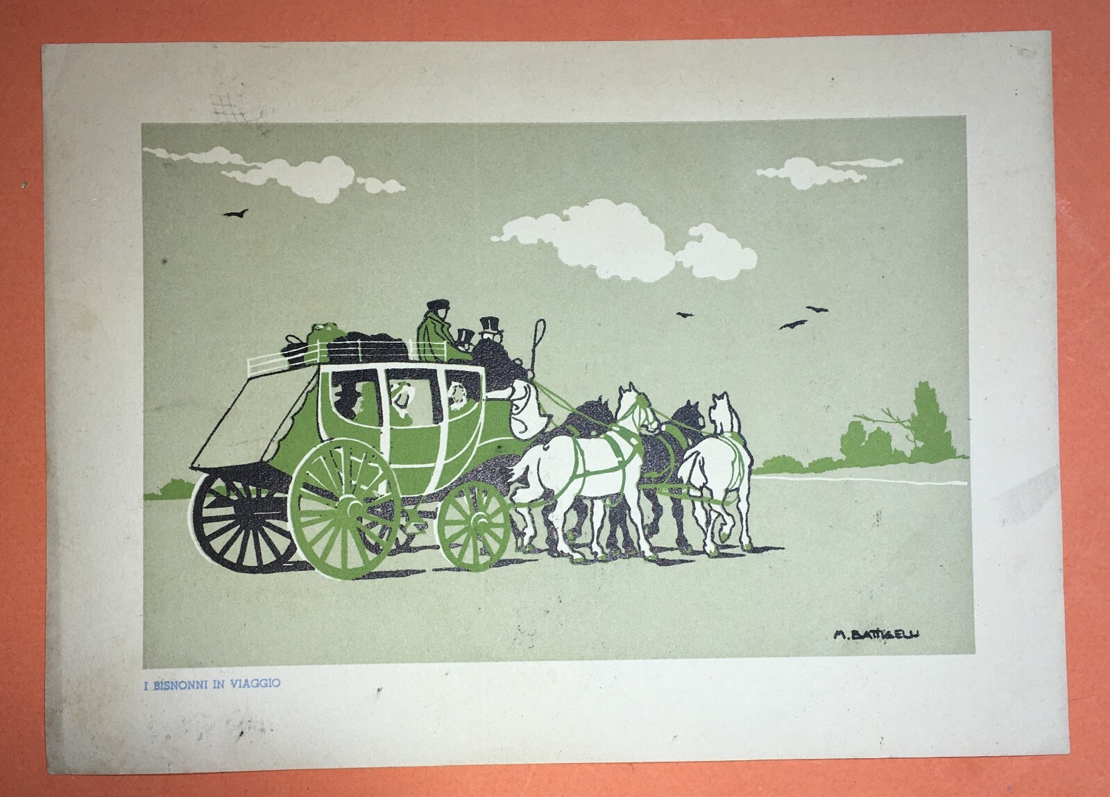 Artistica Illustrazione: Marina Battigelli   I Bisnonni In Viaggio   Wassermann