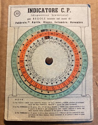 Fecondazione E Sterilità Della Donna: Indicatore C.P. Per Regole   Petrone, Nizza   1946