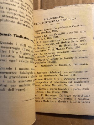 Fecondazione E Sterilità Della Donna: Indicatore C.P. Per Regole   Petrone, Nizza   1946