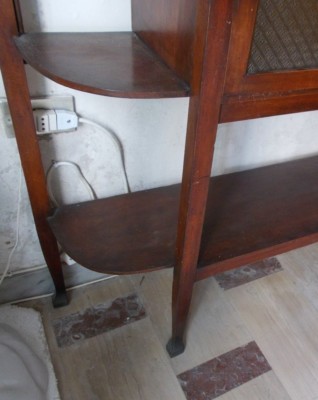 Mobile Specchiera Liberty In Legno, Anni '20