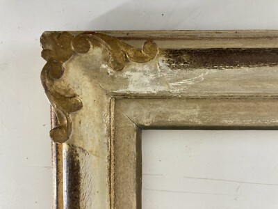 Cornice In Legno Laccato Con Decoro Fiorentino Bosoni   Milano