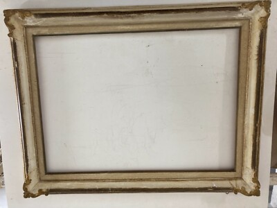 Cornice In Legno Laccato Con Decoro Fiorentino Bosoni   Milano