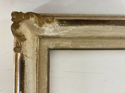 Cornice In Legno Laccato Con Decoro Fiorentino Bosoni   Milano