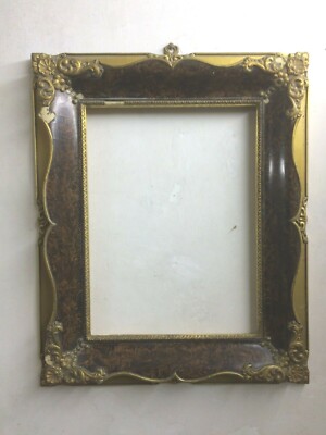 Artistica Cornice Decorativa Con Marmorizzazione E Doratura, 1930 1950