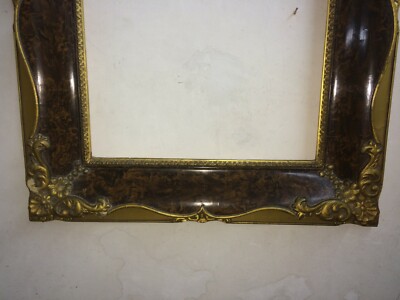 Artistica Cornice Decorativa Con Marmorizzazione E Doratura, 1930 1950