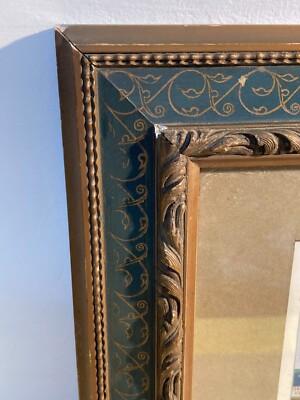 Arte Antica, Veduta Napoletana Del Golfo Di Napoli Con Vesuvio, Opera Originale A Tempera