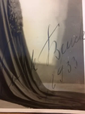 1933 Lotte Burk in the Role of Brunnhilde, Teatro alla Scala, Autographed Photo Postcard