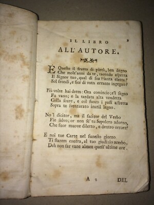 Napoli, Salerno, Eboli: Orazioni Di Gherardo Degli Angioli (1780)