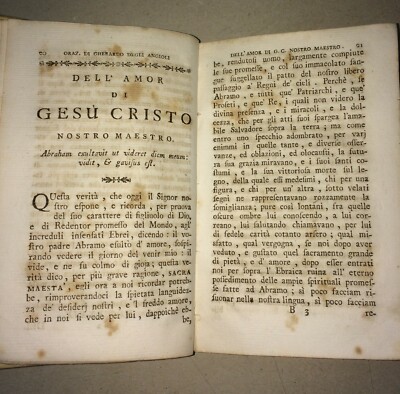 Napoli, Salerno, Eboli: Orazioni Di Gherardo Degli Angioli (1780)