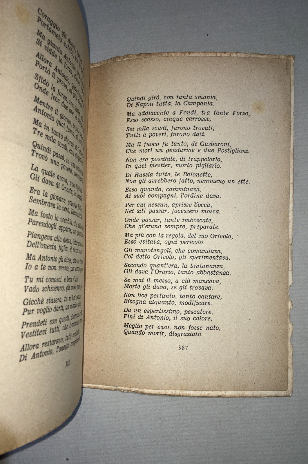 La Mia Vita Di Brigante: Antonio Gasbaroni (Gasperone)