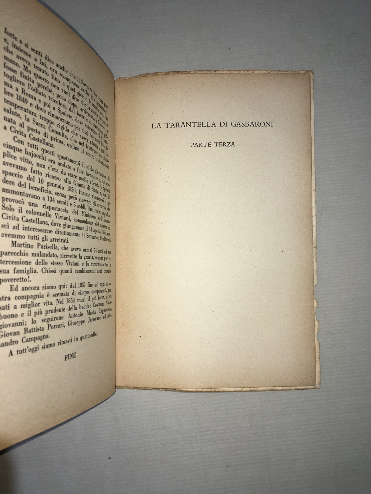 La Mia Vita Di Brigante: Antonio Gasbaroni (Gasperone)