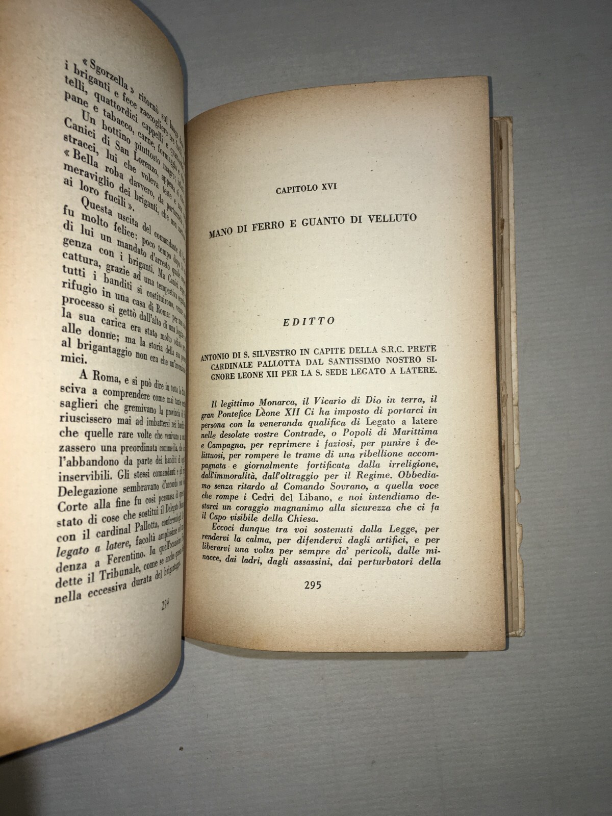 La Mia Vita Di Brigante: Antonio Gasbaroni (Gasperone)