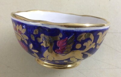 Ceramica Araldica, Tazza In Maiolica Di Deruta Con Draghi Alati