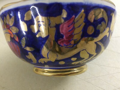 Ceramica Araldica, Tazza In Maiolica Di Deruta Con Draghi Alati