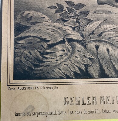 Guglielmo Tell, Gessler: Antica Litografia, Agustoni, Galeppi, Litografia Vayron, Parigi, '800