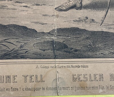 Guglielmo Tell, Gessler: Antica Litografia, Agustoni, Galeppi, Litografia Vayron, Parigi, '800