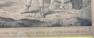 Guglielmo Tell, Gessler: Antica Litografia, Agustoni, Galeppi, Litografia Vayron, Parigi, '800