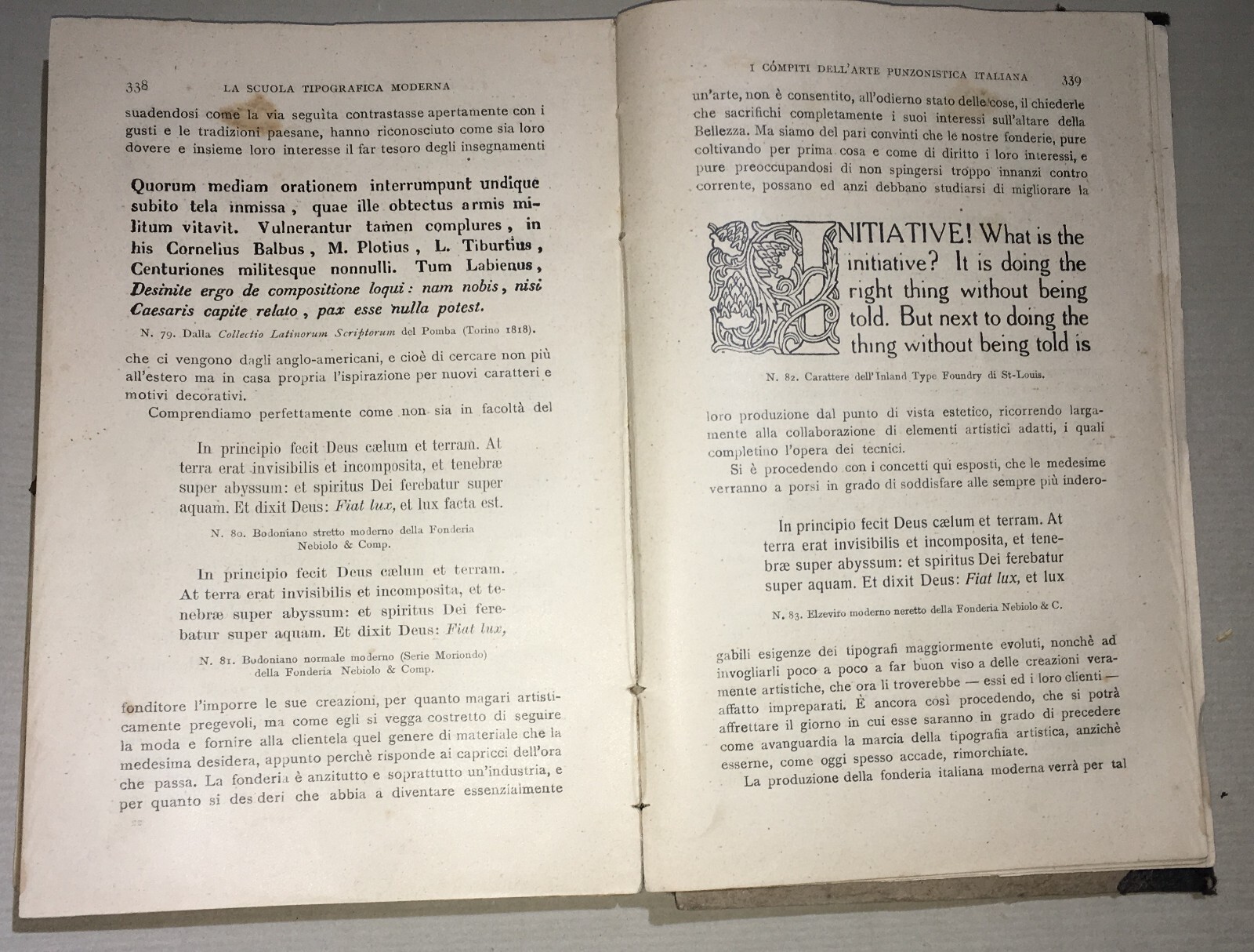 Tipografia, Tecnica Di Stampa, Libri, Editoria, Legatura. Luquin, Dalmazzo, 1907