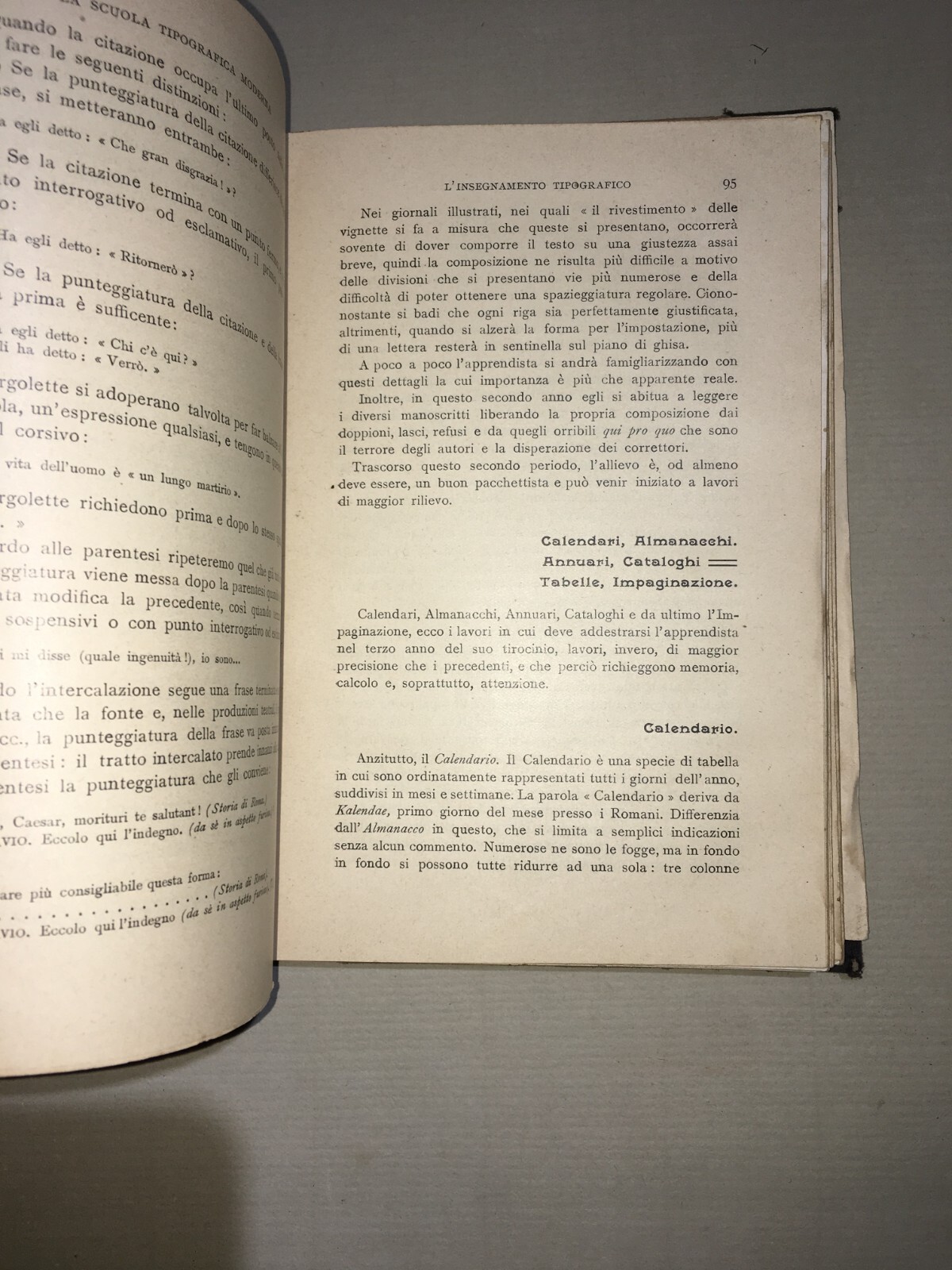 Tipografia, Tecnica Di Stampa, Libri, Editoria, Legatura. Luquin, Dalmazzo, 1907