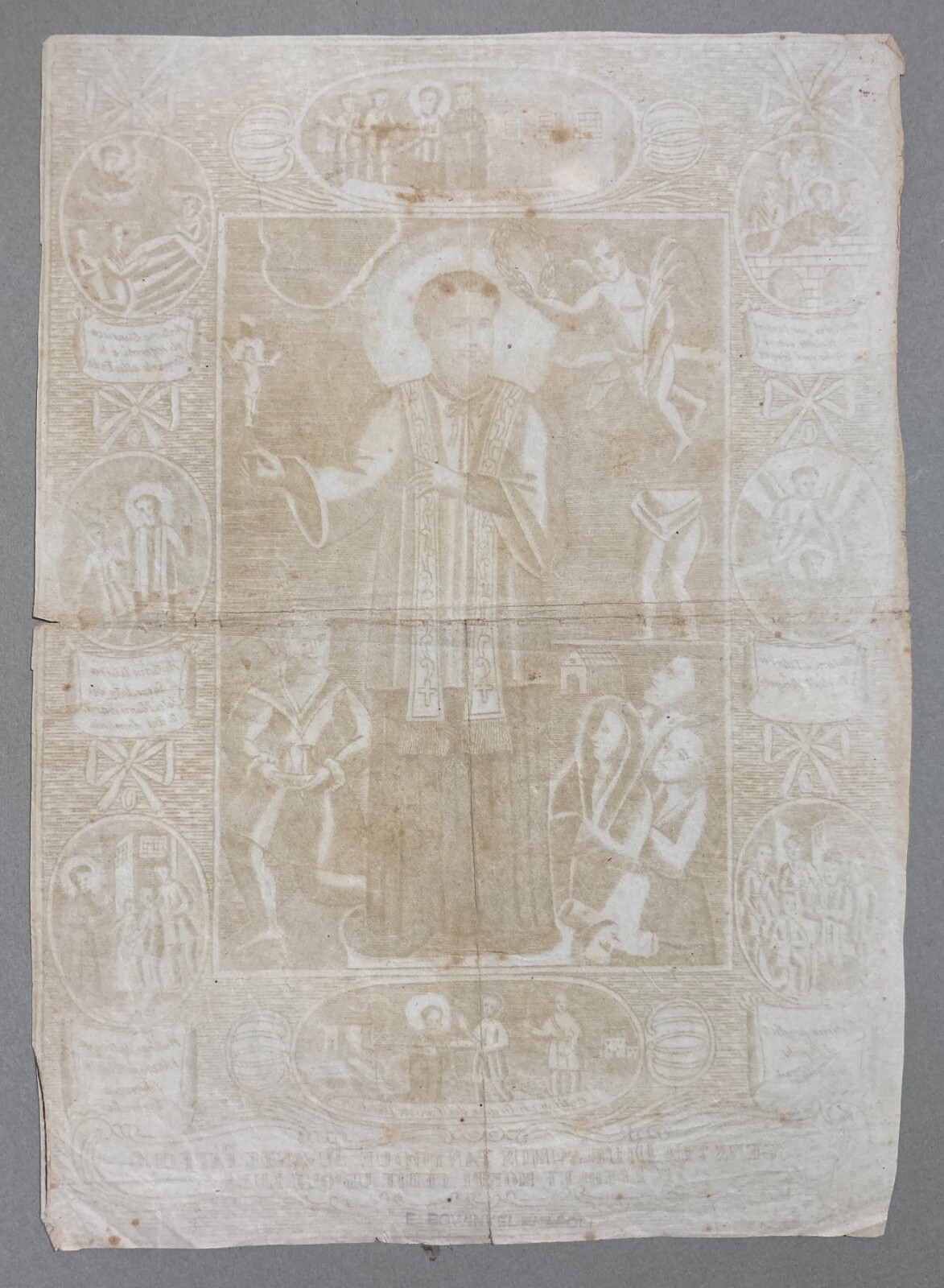 Stampa Popolare Devozionale: Agiografia Di Sant'Antimo, Miracoli E Martirio