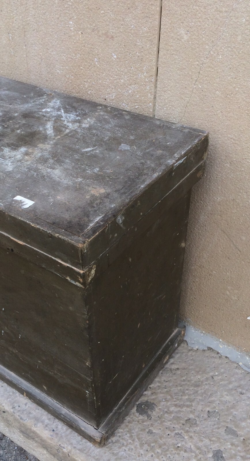 Mobiletto Cassetta In Legno Per Lastre Fotografiche, Militaria O Attrezzatura Tecnica
