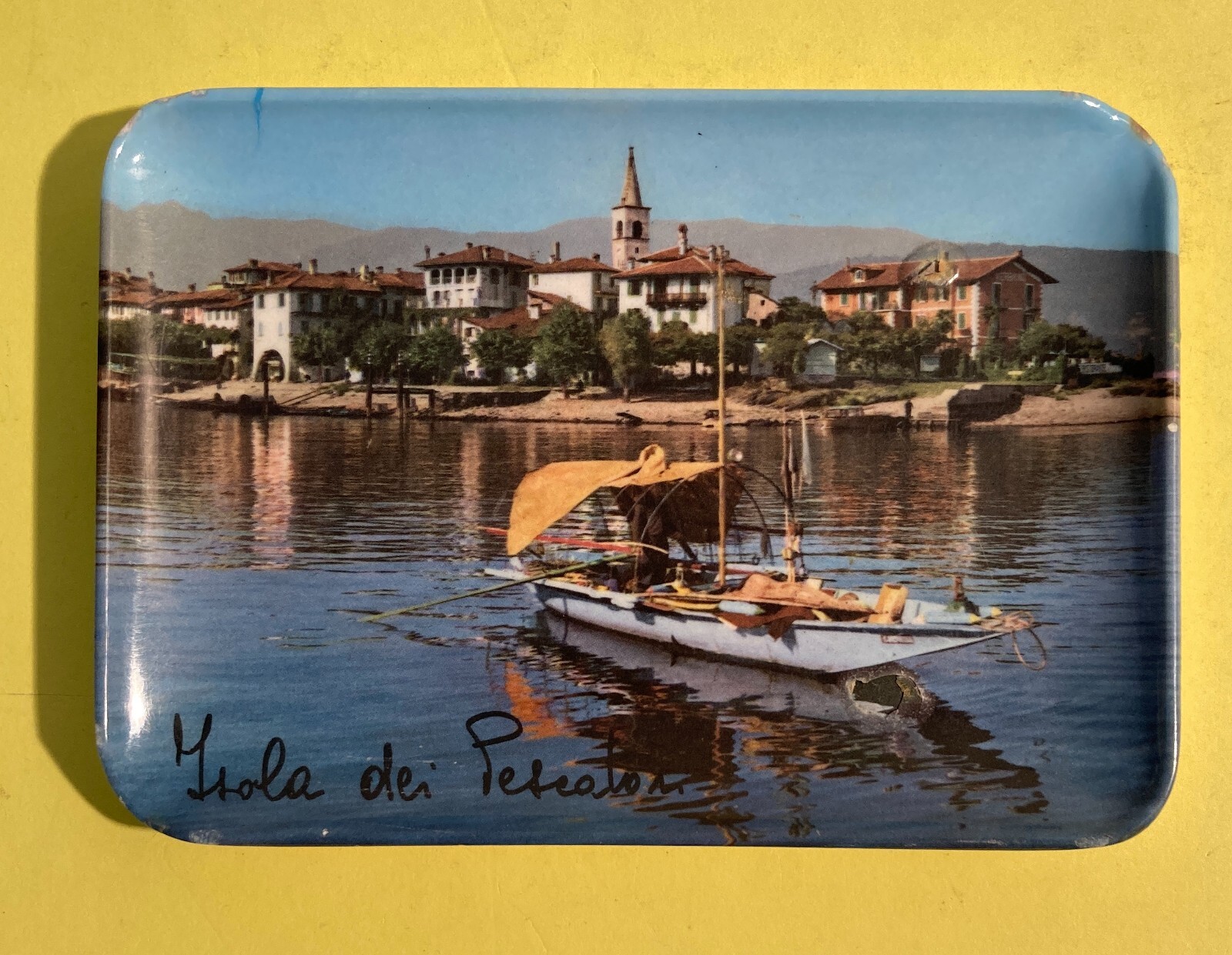 Vassoietto Pubblicitario, Posacenere, Stresa, Isola Dei Pescatori
