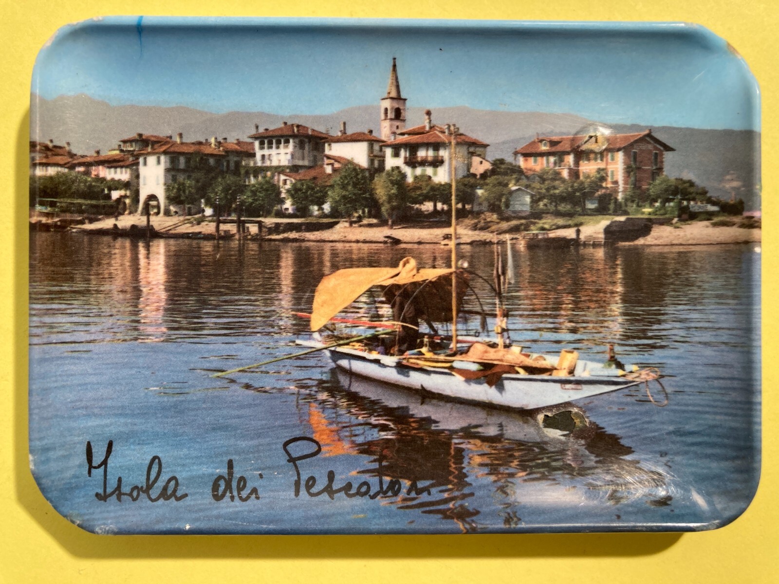 Vassoietto Pubblicitario, Posacenere, Stresa, Isola Dei Pescatori