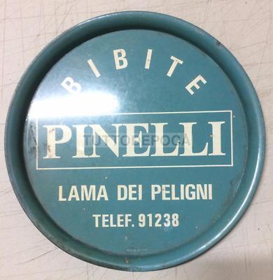 Abruzzo   Inusuale Vassoio Pubblicitario Per Bibite Pinelli   Pelliconi Bologna