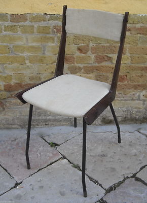 Modernariato E Design: Sedia Stilizzata Produzione RB, Anni '50