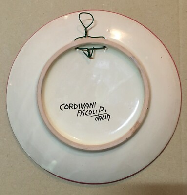 Marche: Araldica E Ceramica Commemorativa Da Collezione (Ascoli Piceno, Cordivani)