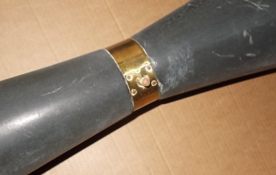 Coppia Di Supporti In Legno Ebanizzato (Modernariato E Design)
