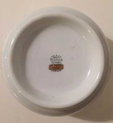 Richard Ginori: Porcelain Bowl with Bucolic and Agrarian Scenes