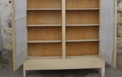 Vetrina Scaffale Per Collezioni E Libreria (da Restaurare)