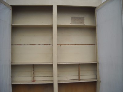 Vetrina Scaffale Per Collezioni E Libreria (da Restaurare)