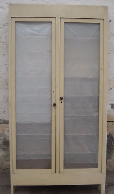 Vetrina Scaffale Per Collezioni E Libreria (da Restaurare)