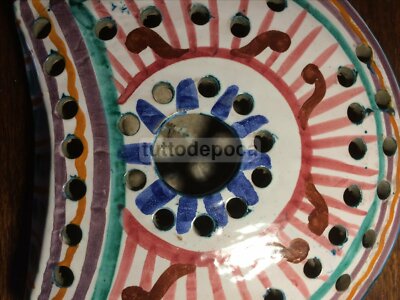 Ceramica Da Collezione: Napoli, Vietri, La Vietrese. Inusuale Soprammobile