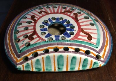 Ceramica Da Collezione: Napoli, Vietri, La Vietrese. Inusuale Soprammobile