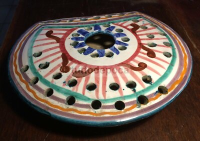 Ceramica Da Collezione: Napoli, Vietri, La Vietrese. Inusuale Soprammobile