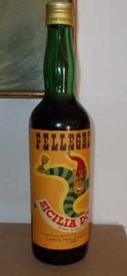 Sicilia, Marsala, Vini Liquorosi, Sicilia Dolce, Pellegrino, Con Umoristica Etichetta
