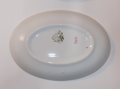 Insieme Di Ceramiche Floreali Della Manifattura Richard