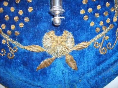 Decorativo Quadretto d'Epoca   Arte Popolare Devozionale   Cornice Ovale   Inusuale