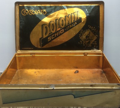 Scatola Pubblicitaria Cioccolato Dolomiti Schio