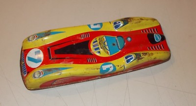 Giocattolo Da Collezione, Automobilina d'Epoca Ferrari, Auto Da Corsa Bell 330