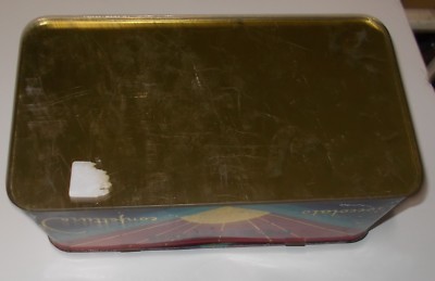 Perugia, Dolciaria Perugina: Cioccolato E Confetture. Scatola Pubblicitaria In Latta Art Déco
