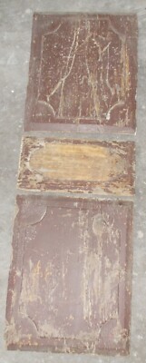Antichi Pannelli In Legno. Utili Accessori Per Porte O Arredi Vari. Da Restaurare