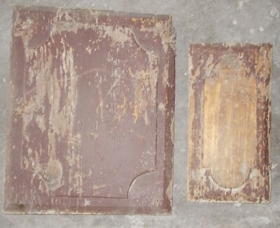 Antichi Pannelli In Legno. Utili Accessori Per Porte O Arredi Vari. Da Restaurare