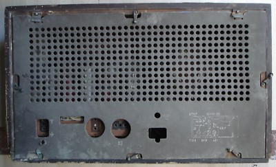 Radio d'Epoca In Legno Da Restaurare (Anni '40)