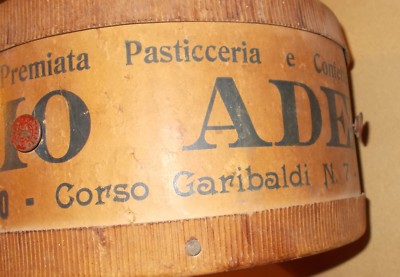 Dolciaria, Pasticceria, Confetteria: Antica Scatola Pubblicitaria   Milano   Rarità